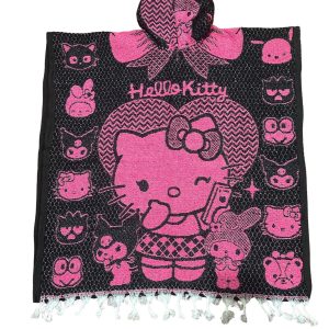 KIDS CHARACTERS PONCHO RUSTIC