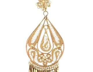 FILIGRANA EARRING DROPLET#6