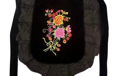 APRON /VERACRUZ GALA TERCIOPELO